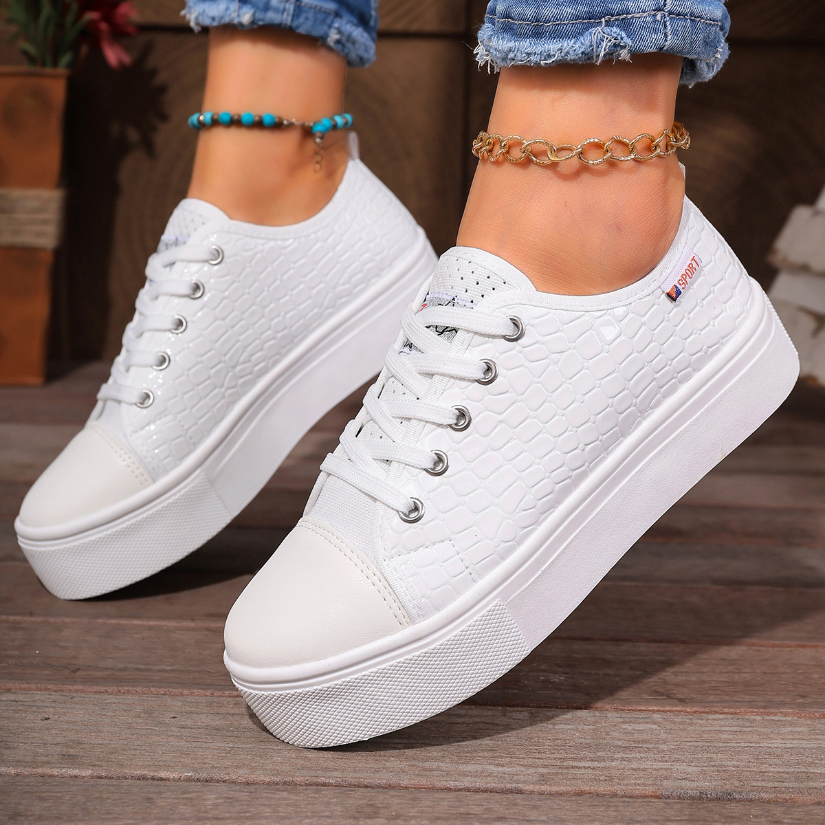 Sewing New - New women's flat casual single shoes,