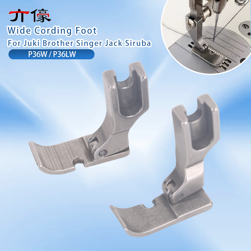 Sewing Expert - P36W P36LW Wide Cording Foot Zipper