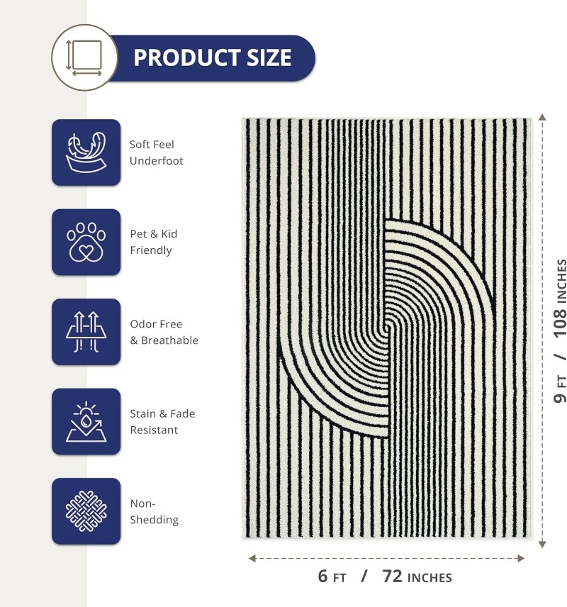 Abani Nuevo Collection Area Ru - Century Textile & Sewing Supply Online Shopping ulasan dan harga