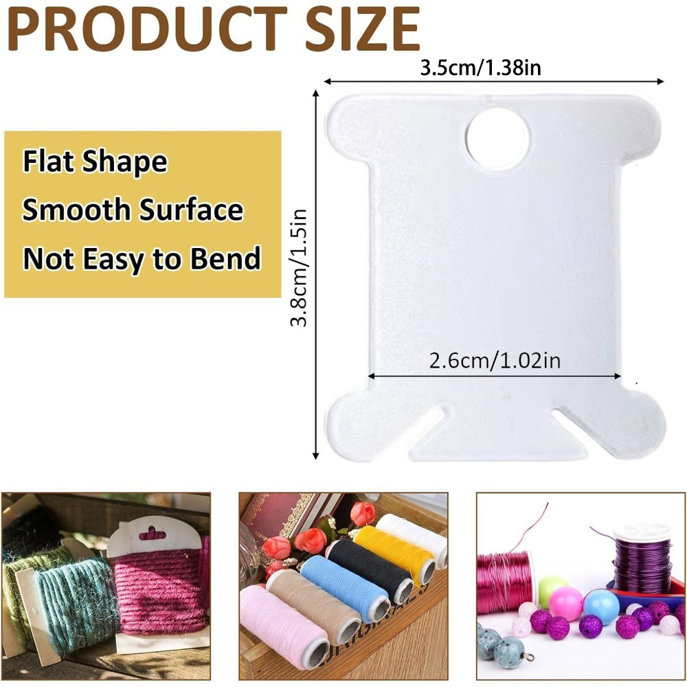 10/20/50/100/Pcs Embroidery Fl - Bobbin Organizer Box ulasan dan harga