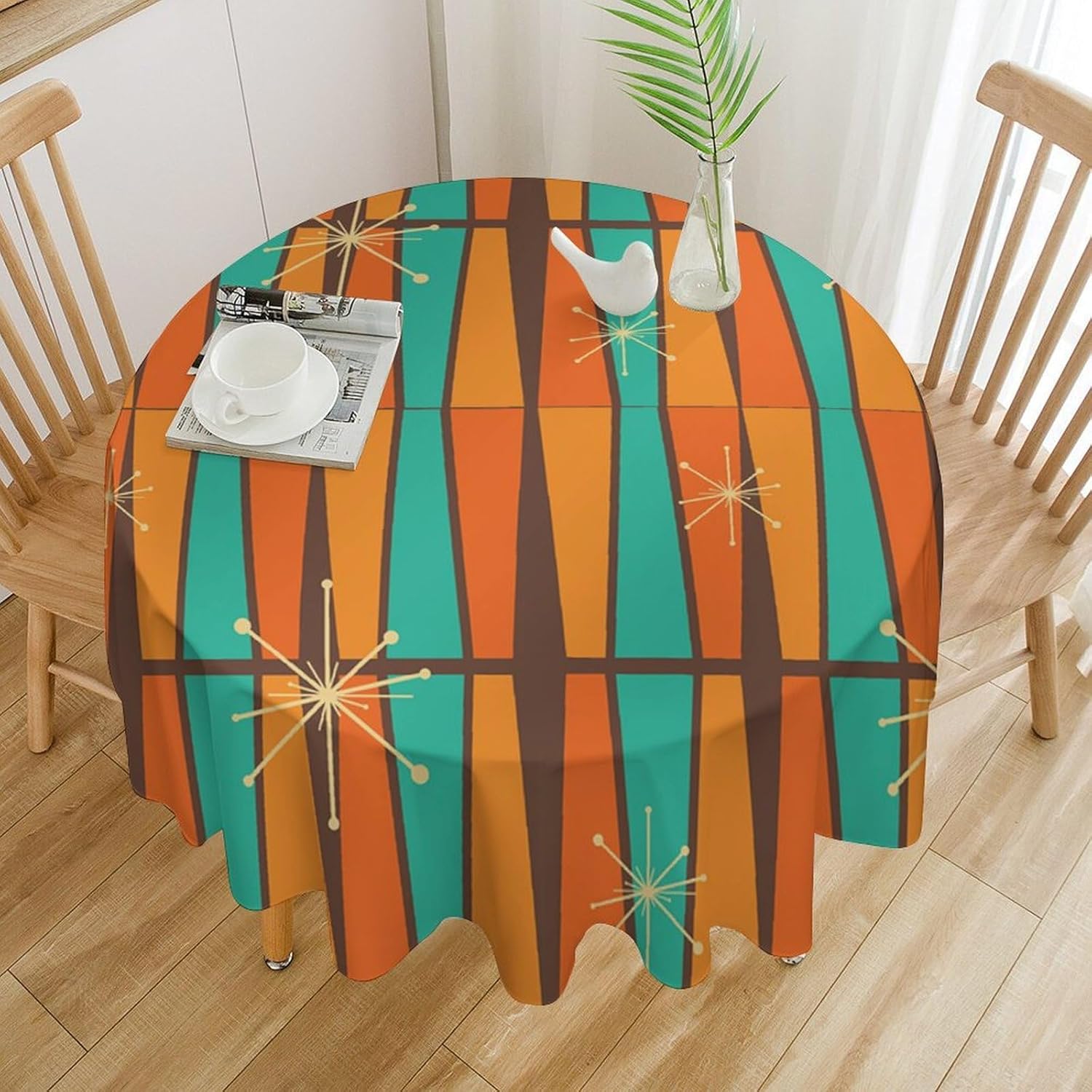 Mid Century Modern Orange Yell - Century Textile & Sewing Supply Online Shopping ulasan dan harga