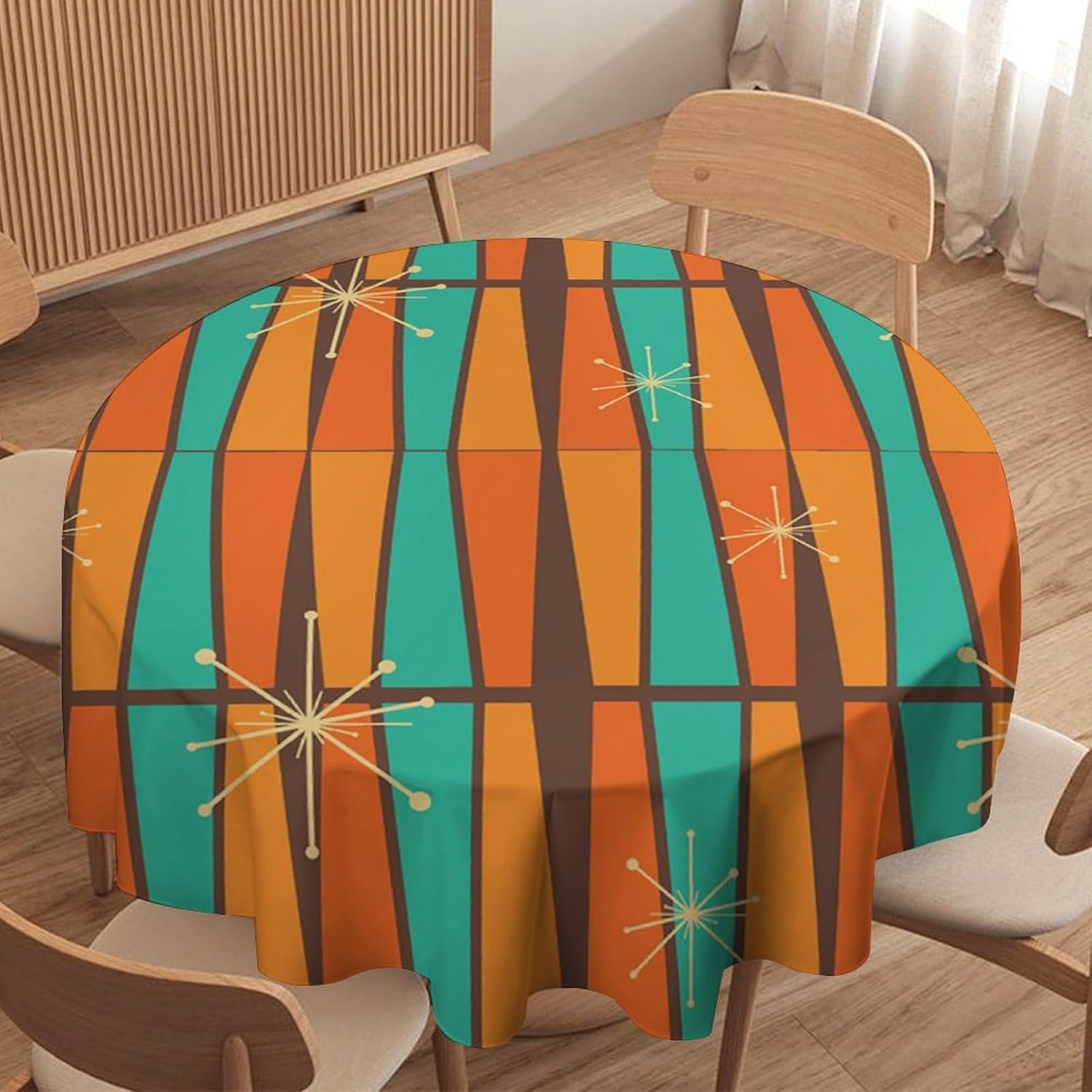 Mid Century Modern Orange Yell - Century Textile & Sewing Supply Online Shopping ulasan dan harga