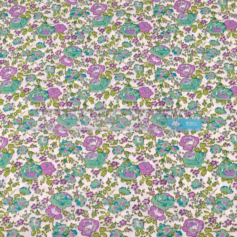 Teramila Small Flower Green Pl - Is Sewing Textile Art ulasan dan harga
