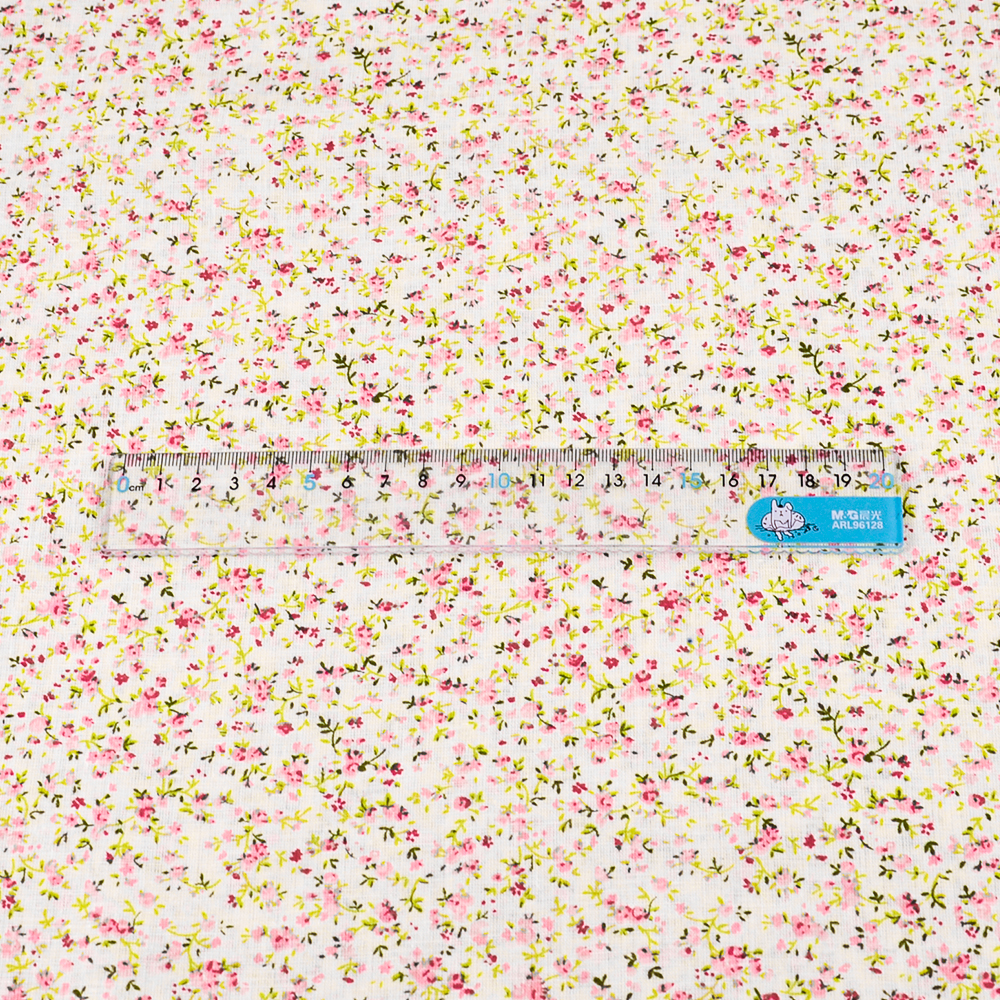 Teramila Small Flower Green Pl - Is Sewing Textile Art ulasan dan harga