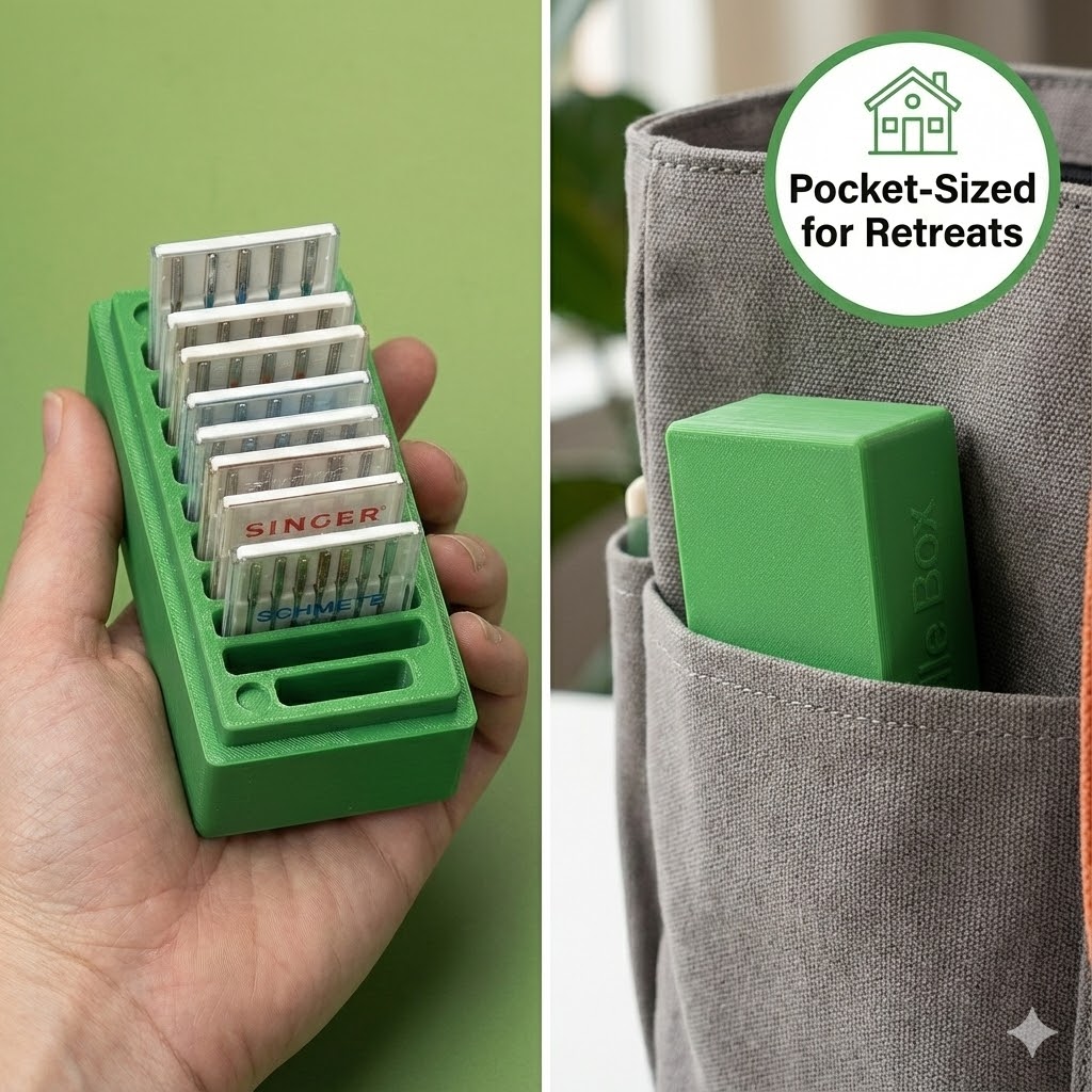 Sewing Machine Needle Organize - Bobbin Organizer Box ulasan dan harga