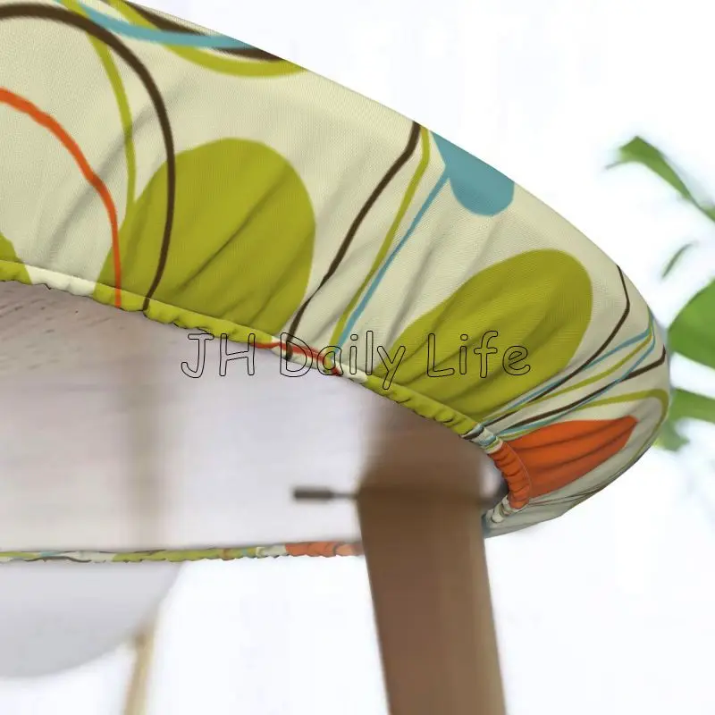 1950s Retro Yellow Abstract Mi - Century Textile & Sewing Supply Online Shopping ulasan dan harga