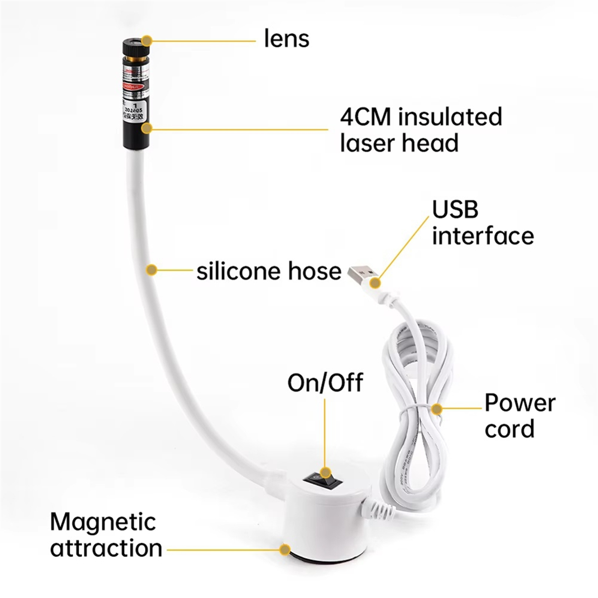 A002 USB Laser Positioning Lig - Sewing Factory ulasan dan harga
