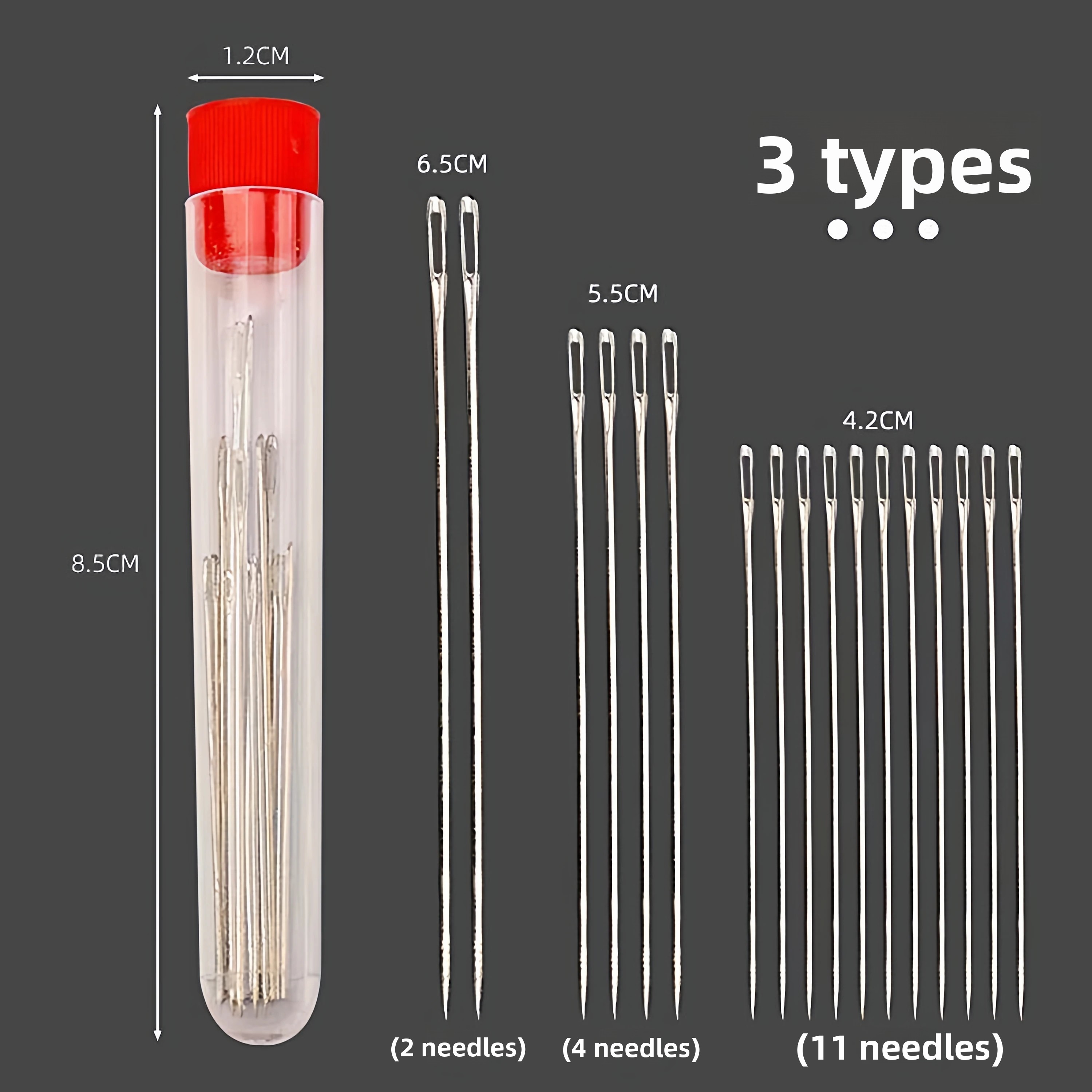 304 Stainless Steel Large Eye  - Sewing Embroidery Fabric ulasan dan harga