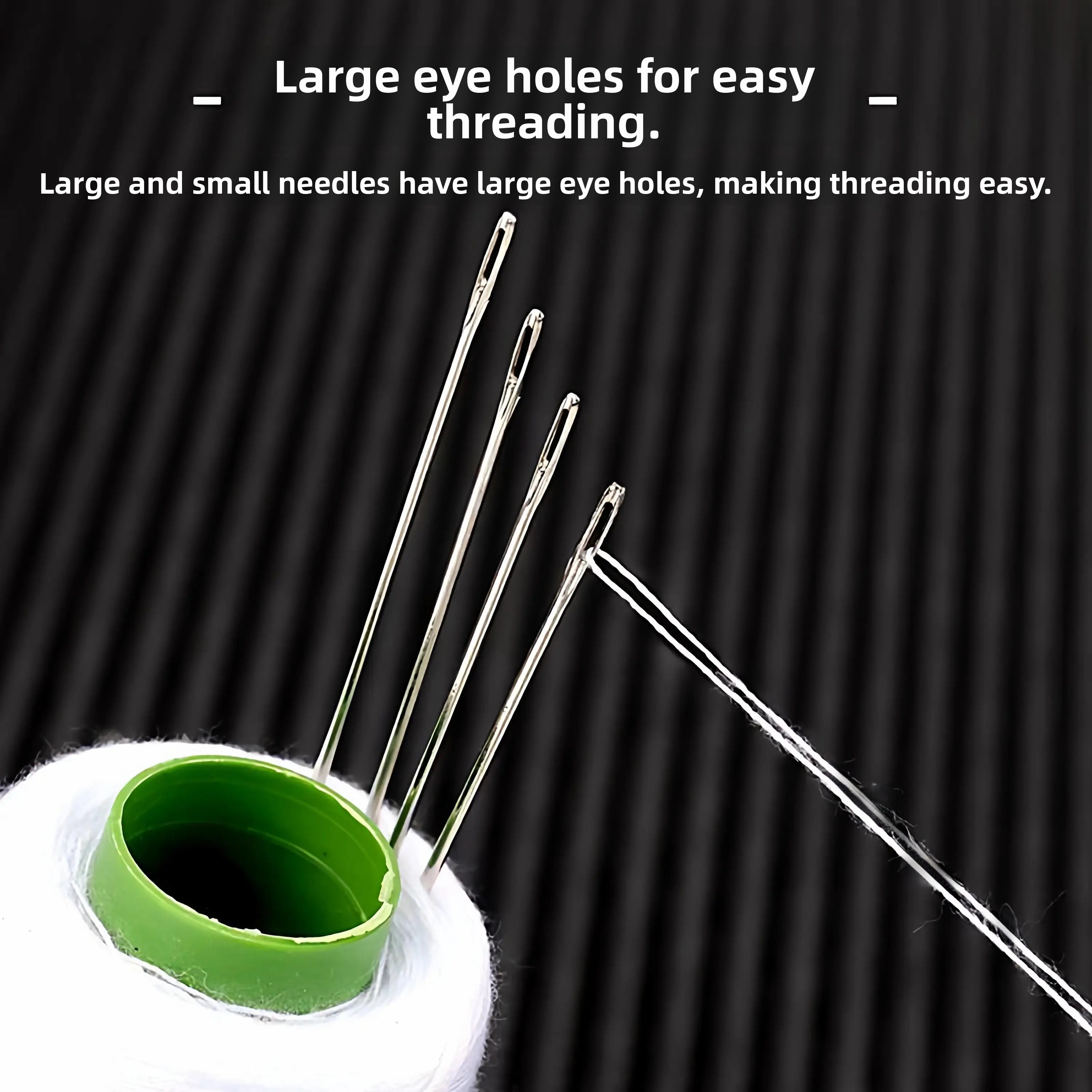 304 Stainless Steel Large Eye  - Sewing Embroidery Fabric ulasan dan harga