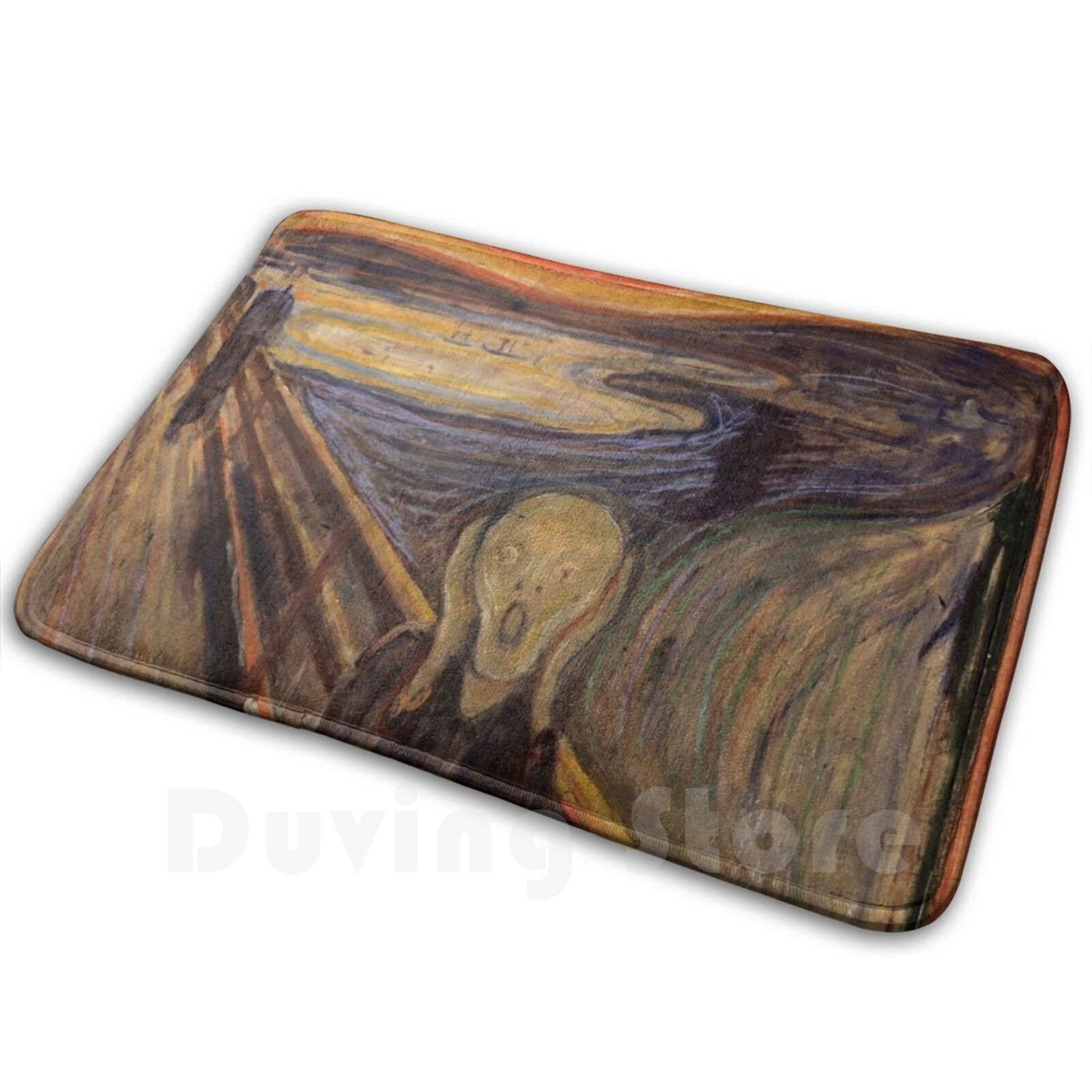 Munch's Scream Carpet Mat Rug  - Century Textile & Sewing Supply Online Shopping ulasan dan harga