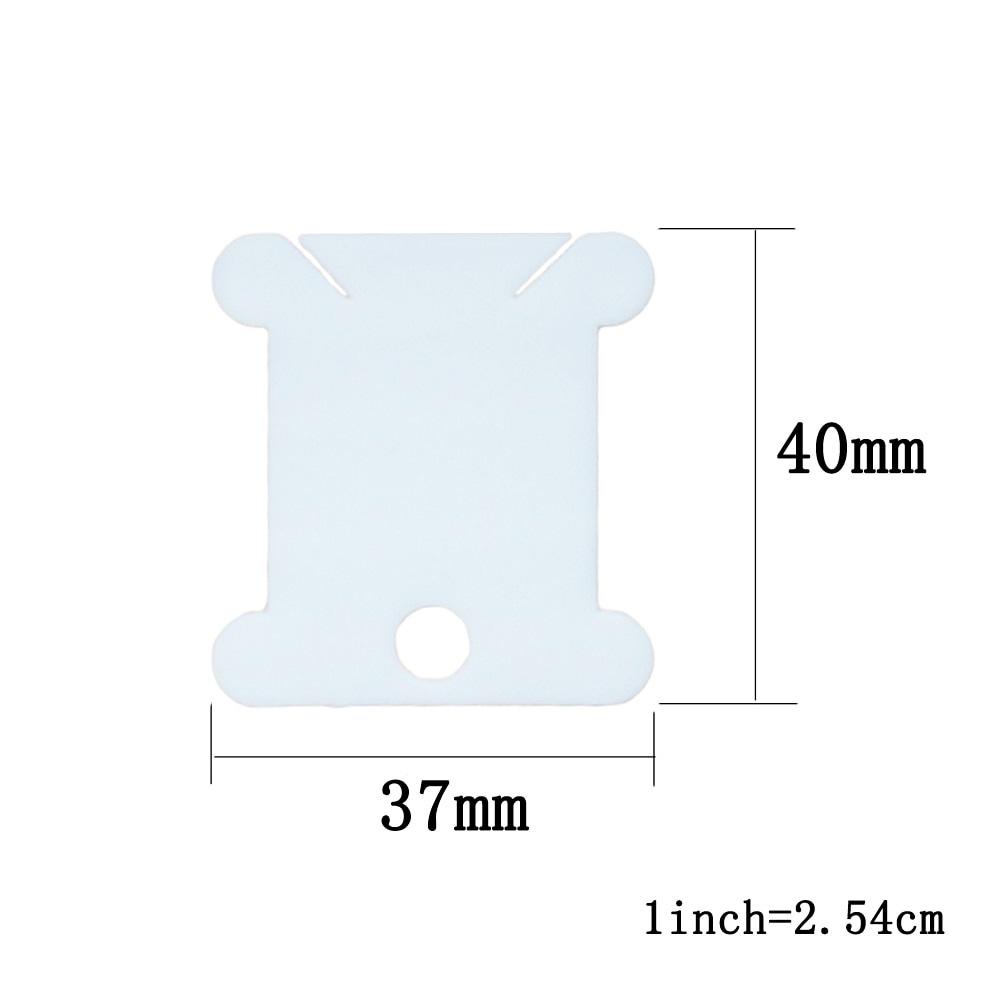 30pcs Plastic Floss Bobbins Se - Bobbin Organizer Box ulasan dan harga