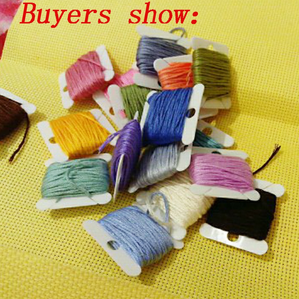 30pcs Plastic Floss Bobbins Se - Bobbin Organizer Box ulasan dan harga