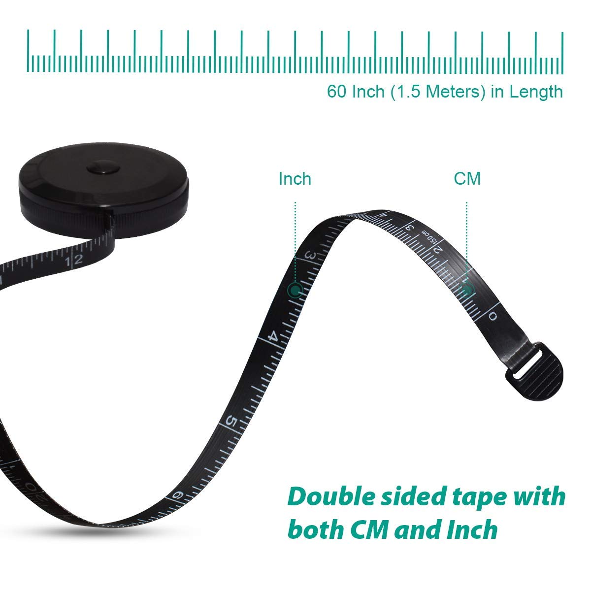 150cm Mini Tape Meter Tape Tai - Sewing Tas ulasan dan harga