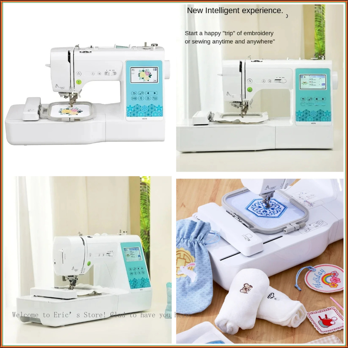 Brother M370 Computer Embroide - Sewing Labels ulasan dan harga