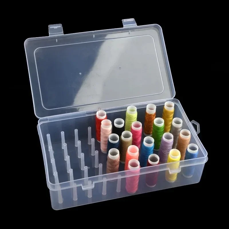 New Sewing Thread  Box 42 Piec - Bobbin Organizer Box ulasan dan harga