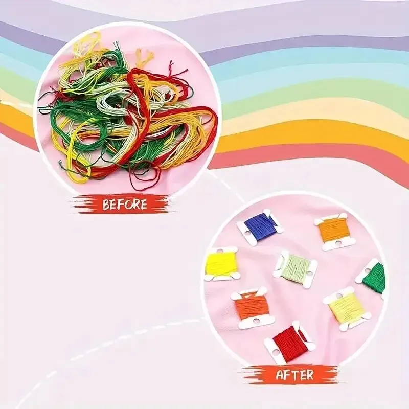 Embroidery Thread Organizer 10 - Bobbin Organizer Box ulasan dan harga