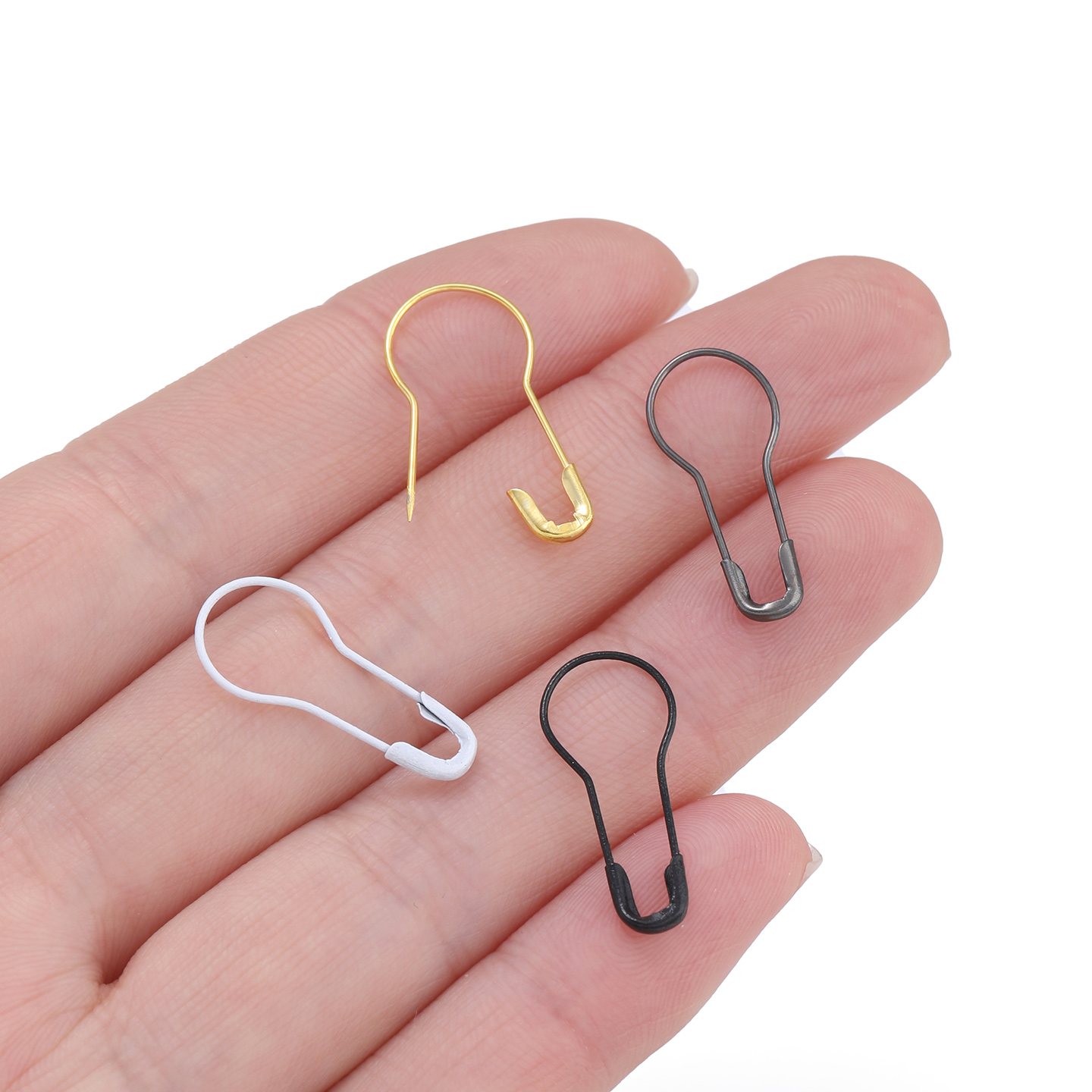 100Pcs/Lot Metal Gourd Safety  - Sewing Tas ulasan dan harga