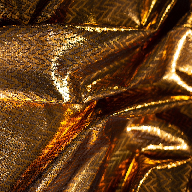Gold Leather Fabric Diamond Te - Is Sewing Textile Art ulasan dan harga