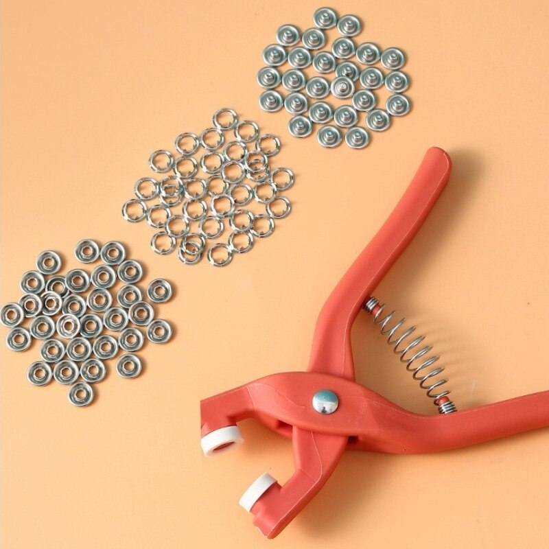 50 Sets 9.5MM Five Jaw Buckle  - Sewing Tas ulasan dan harga