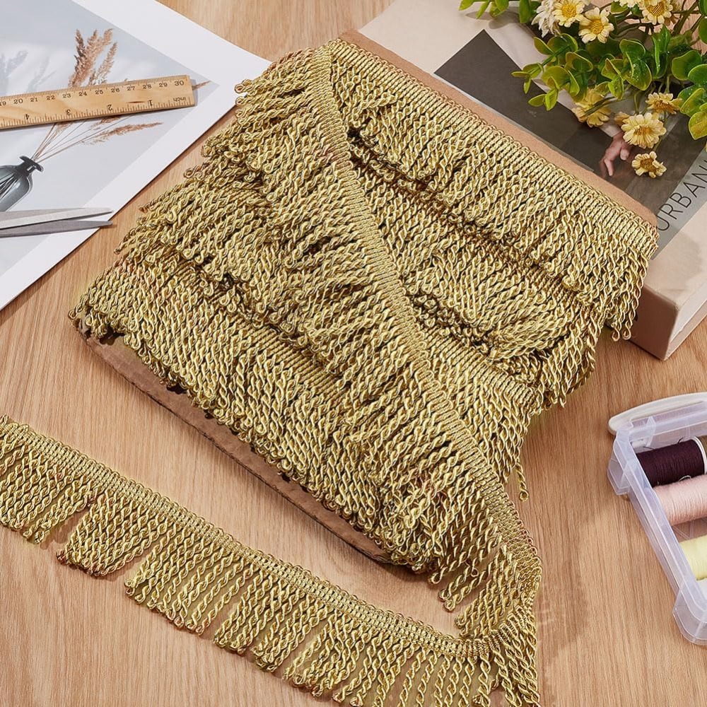 12 Yardsx2.2Inch Fringe Trim C - Sewing Factory ulasan dan harga