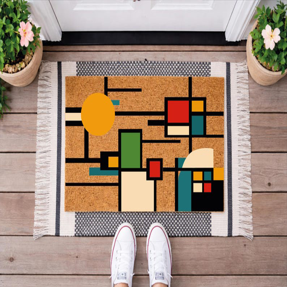 Mid Century Modern Doormat Col - Century Textile & Sewing Supply Online Shopping ulasan dan harga