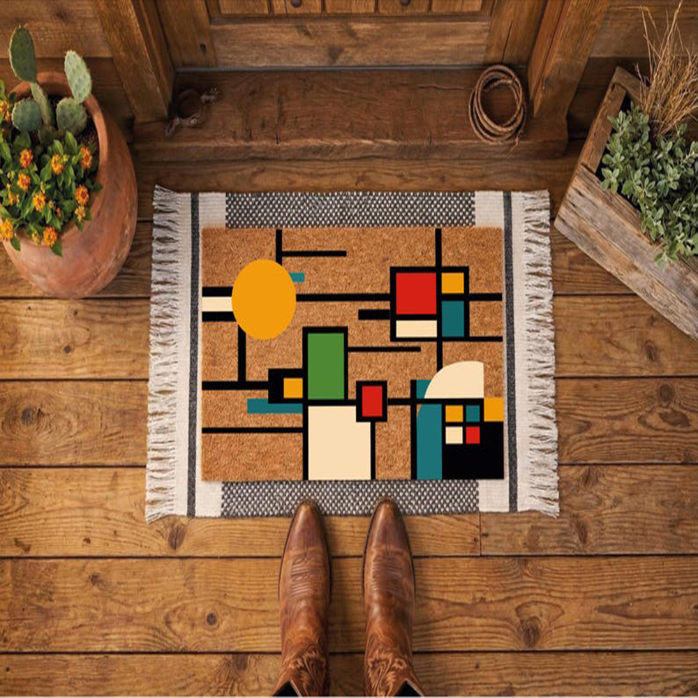 Mid Century Modern Doormat Col - Century Textile & Sewing Supply Online Shopping ulasan dan harga