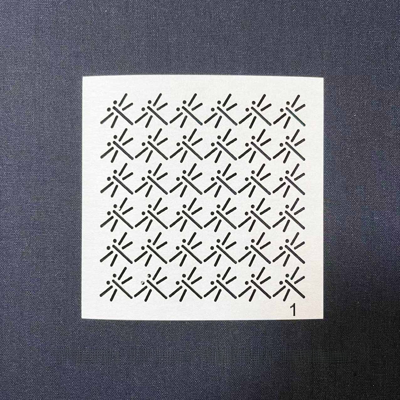 Soft Embroidery Stencil R214 D - Sewing Embroidery Fabric ulasan dan harga