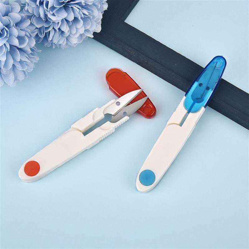 U-Shape Sewing Scissors Yarn C - Sewing Embroidery Fabric ulasan dan harga