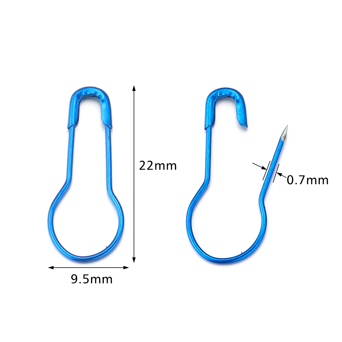 200Pcs/Lot Metal Pins Crochet  - Sewing Tas ulasan dan harga