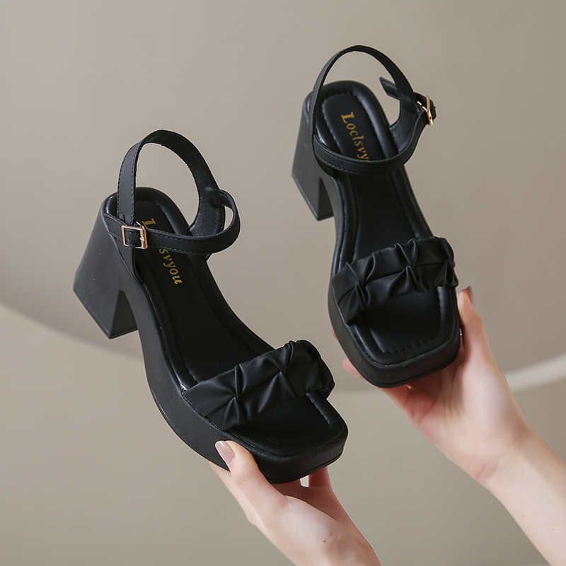 Camp Without Heel Woman Sandal - Sewing New ulasan dan harga