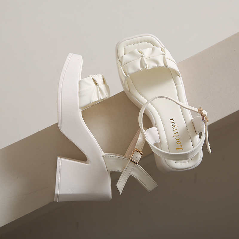 Camp Without Heel Woman Sandal - Sewing New ulasan dan harga