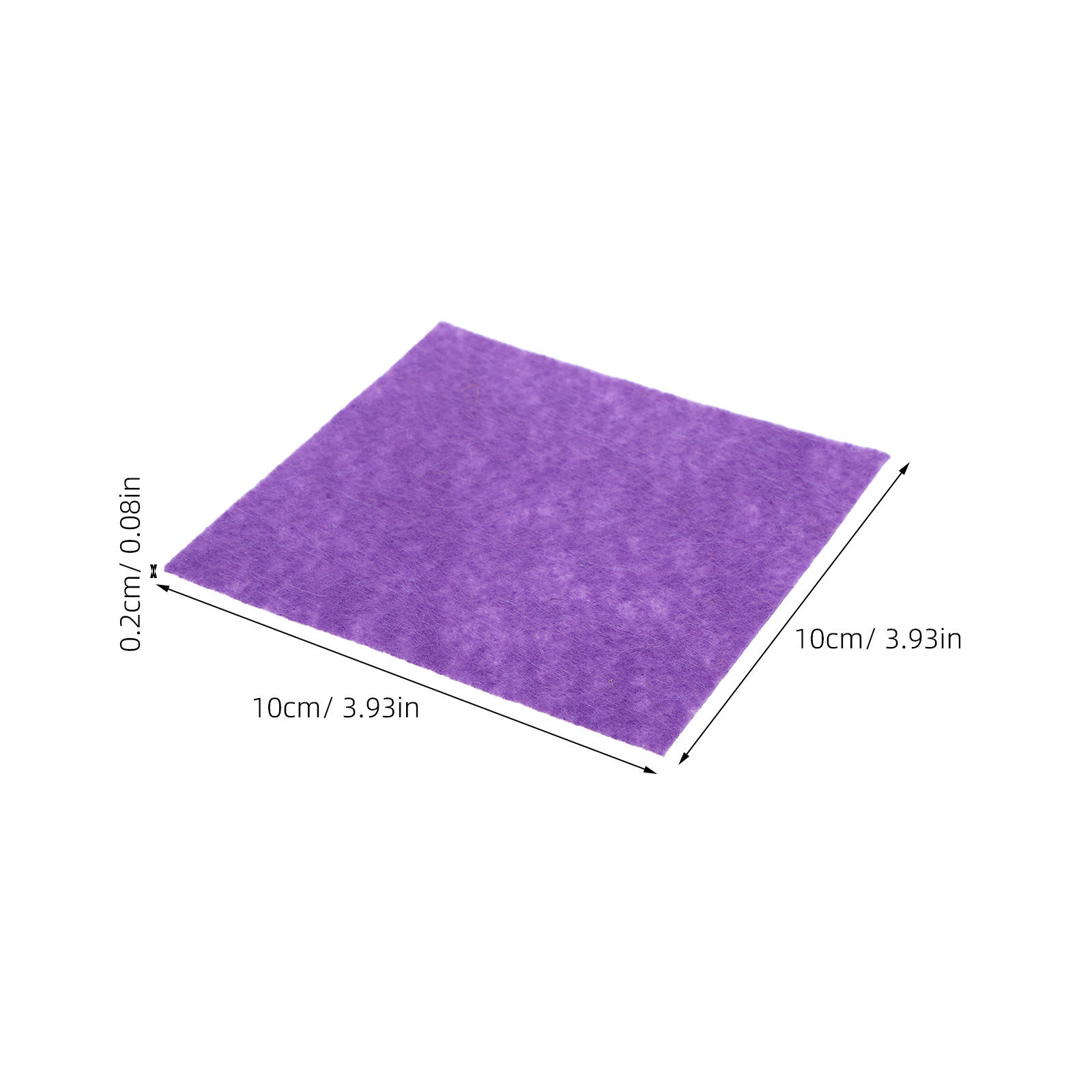 120Pcs Craft Felt Squares 10x1 - Is Sewing Textile Art ulasan dan harga
