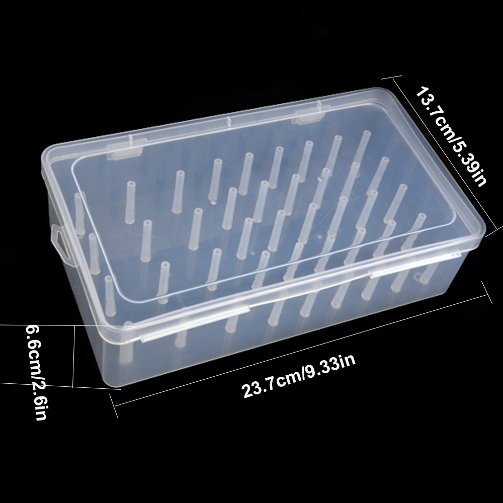 New Sewing Thread Box 42 Piece - Bobbin Organizer Box ulasan dan harga