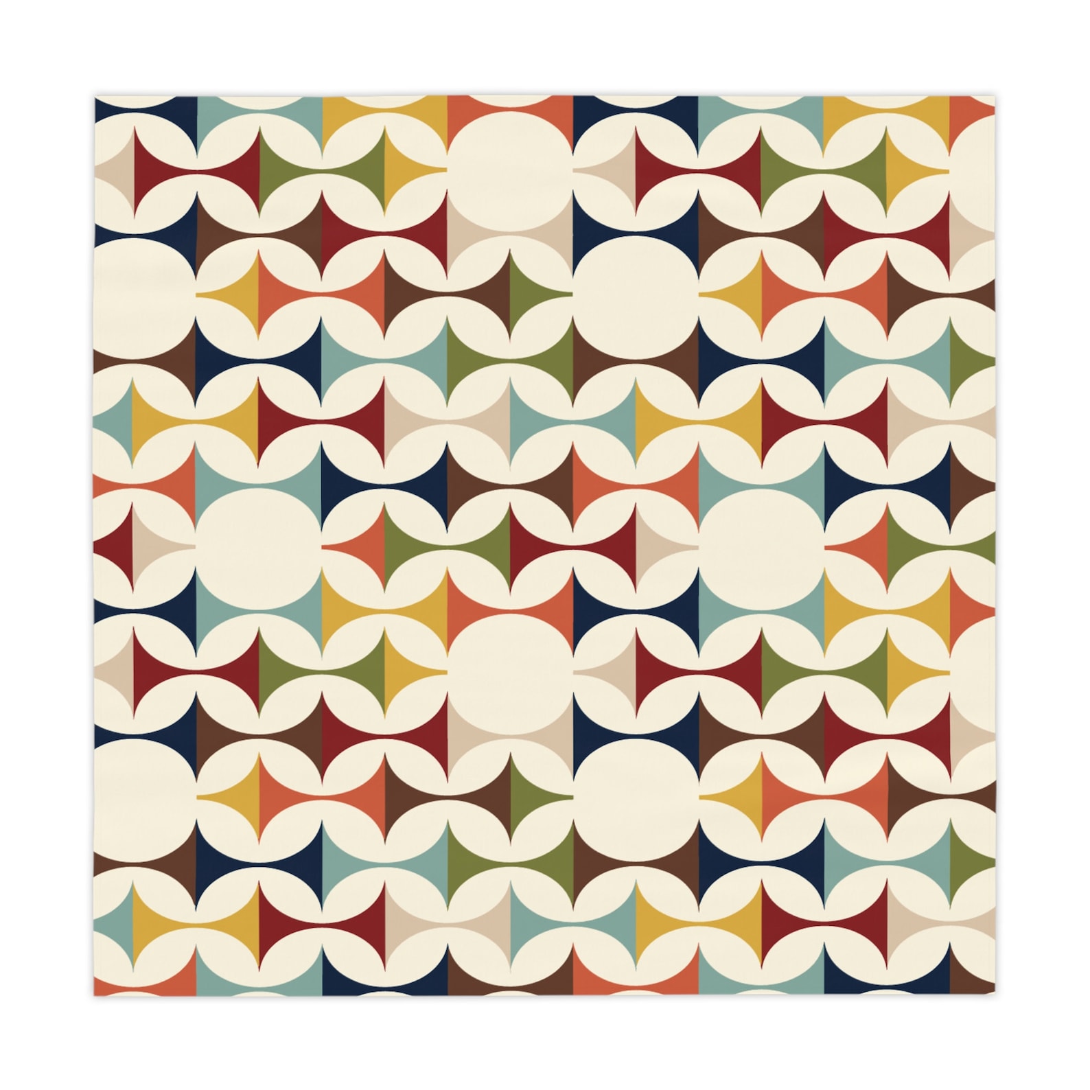 Mid Century Modern Retro Geome - Century Textile & Sewing Supply Online Shopping ulasan dan harga