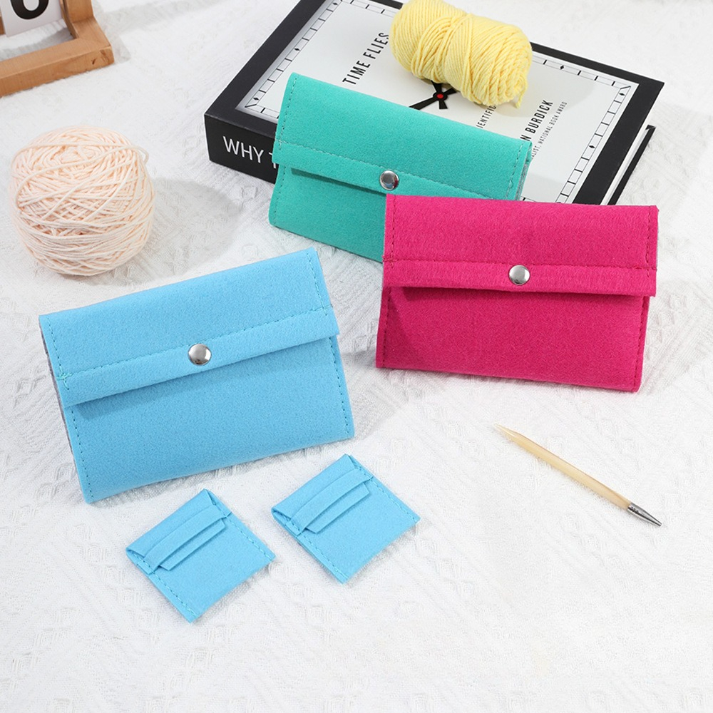 Circular Crochet Hooks Storage - Sewing Tas ulasan dan harga