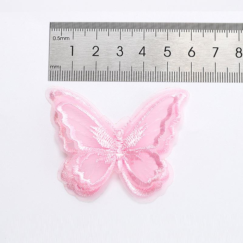 10pcs Butterfly Patches 3D Lac - Sewing Tas ulasan dan harga