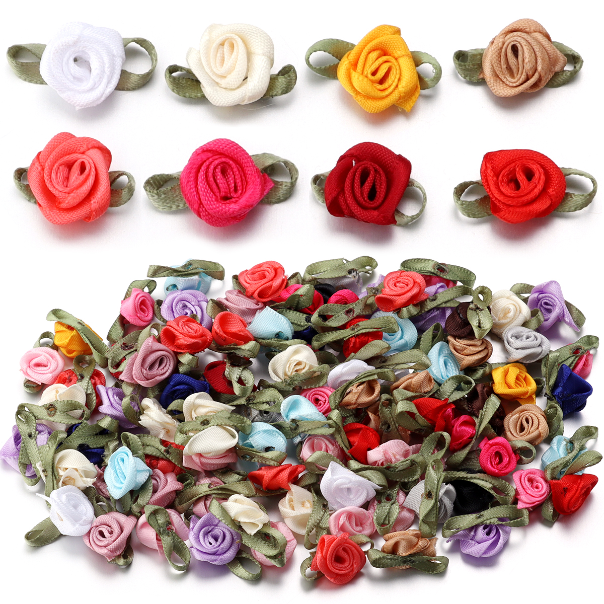50Pcs 1.5x2.5cm 18 Colors For  - Sewing Tas ulasan dan harga