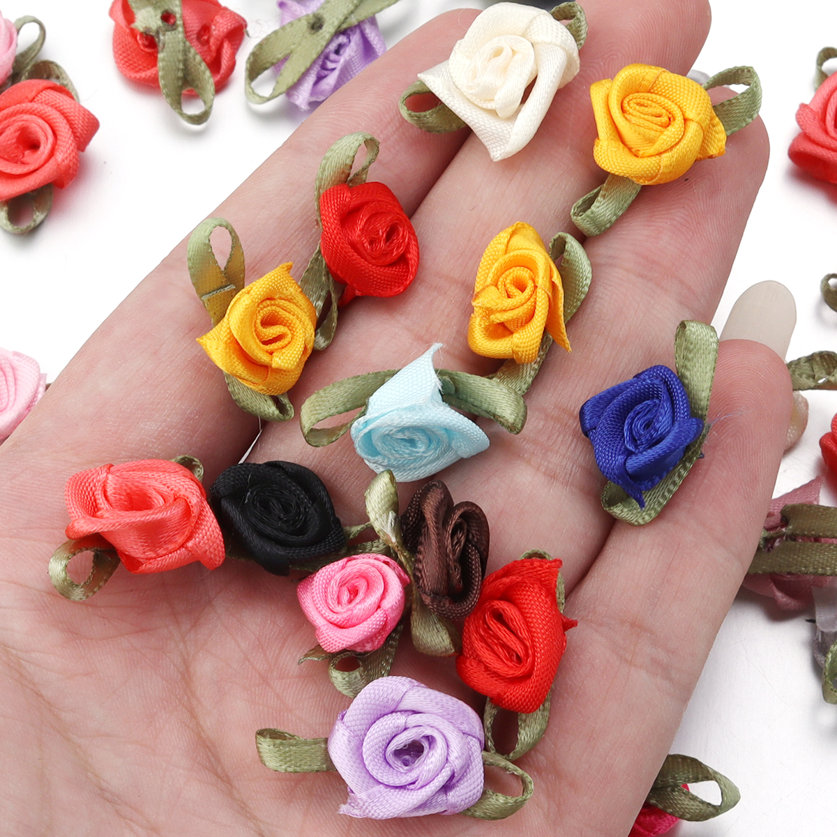 50Pcs 1.5x2.5cm 18 Colors For  - Sewing Tas ulasan dan harga