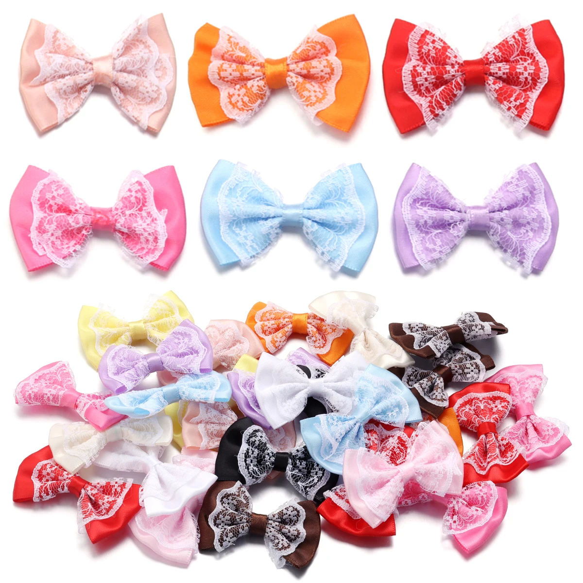 20pcs/lot 3.5x5.7cm Polyester  - Sewing Garments ulasan dan harga