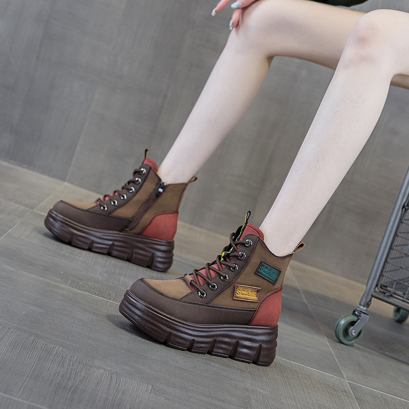 Short boots 2026 winter new fa - Sewing Nylon ulasan dan harga