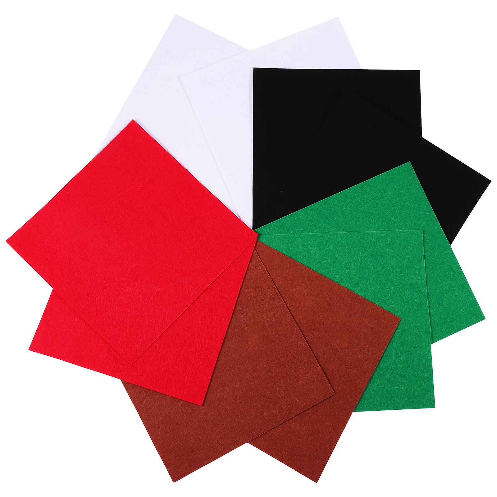 20Pcs DIY Felt Cloths Sustaina - Is Sewing Textile Art ulasan dan harga
