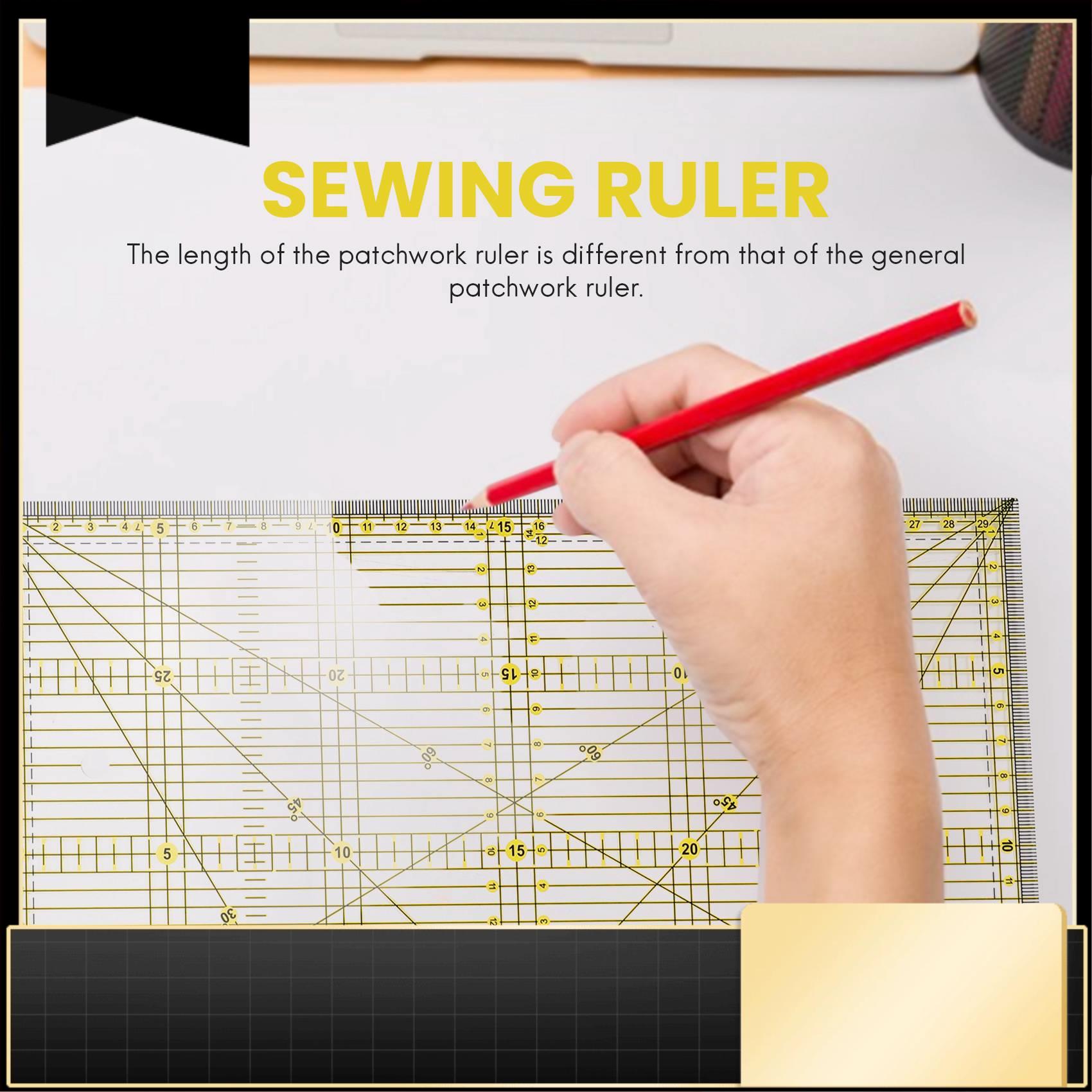 Cutting Ruler Multi-Purpose Pa - Sewing Garments ulasan dan harga