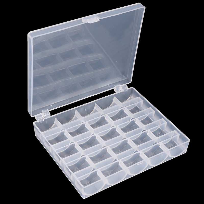 Hot Sale 25/36 Spools Bobbins  - Bobbin Organizer Box ulasan dan harga