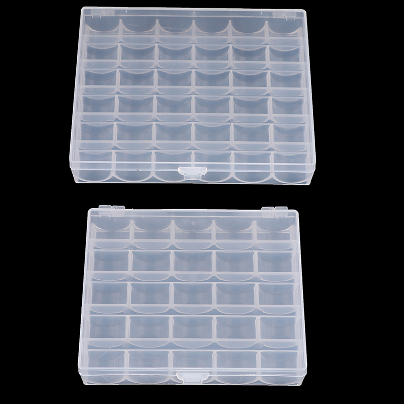 Hot Sale 25/36 Spools Bobbins  - Bobbin Organizer Box ulasan dan harga