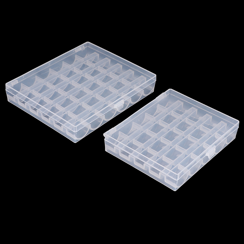 Hot Sale 25/36 Spools Bobbins  - Bobbin Organizer Box ulasan dan harga