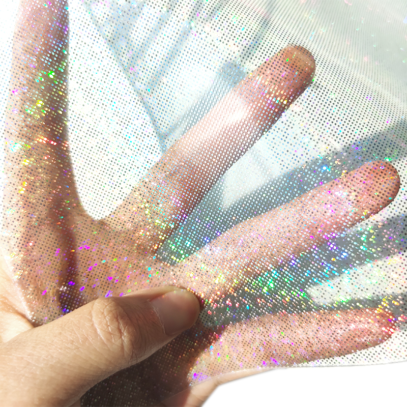 Vinyl Fabric Holographic Trans - Is Sewing Textile Art ulasan dan harga