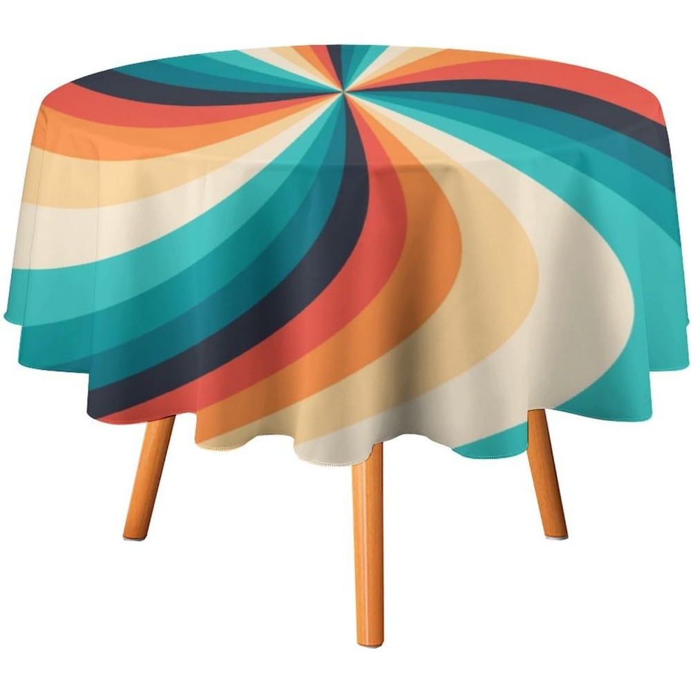 Vintage Groovy Swirl Round Tab - Century Textile & Sewing Supply Online Shopping ulasan dan harga