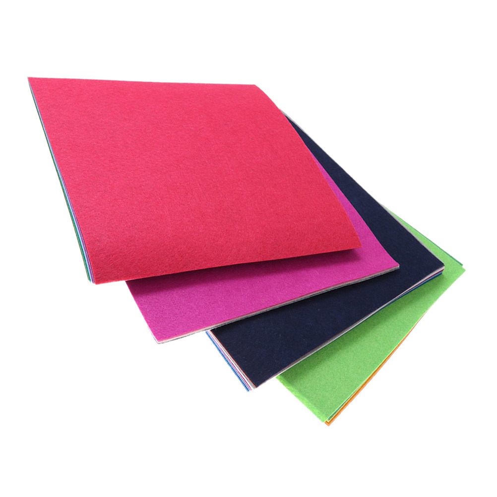 40Pcs Vibrant Nonwoven Fabric  - Is Sewing Textile Art ulasan dan harga