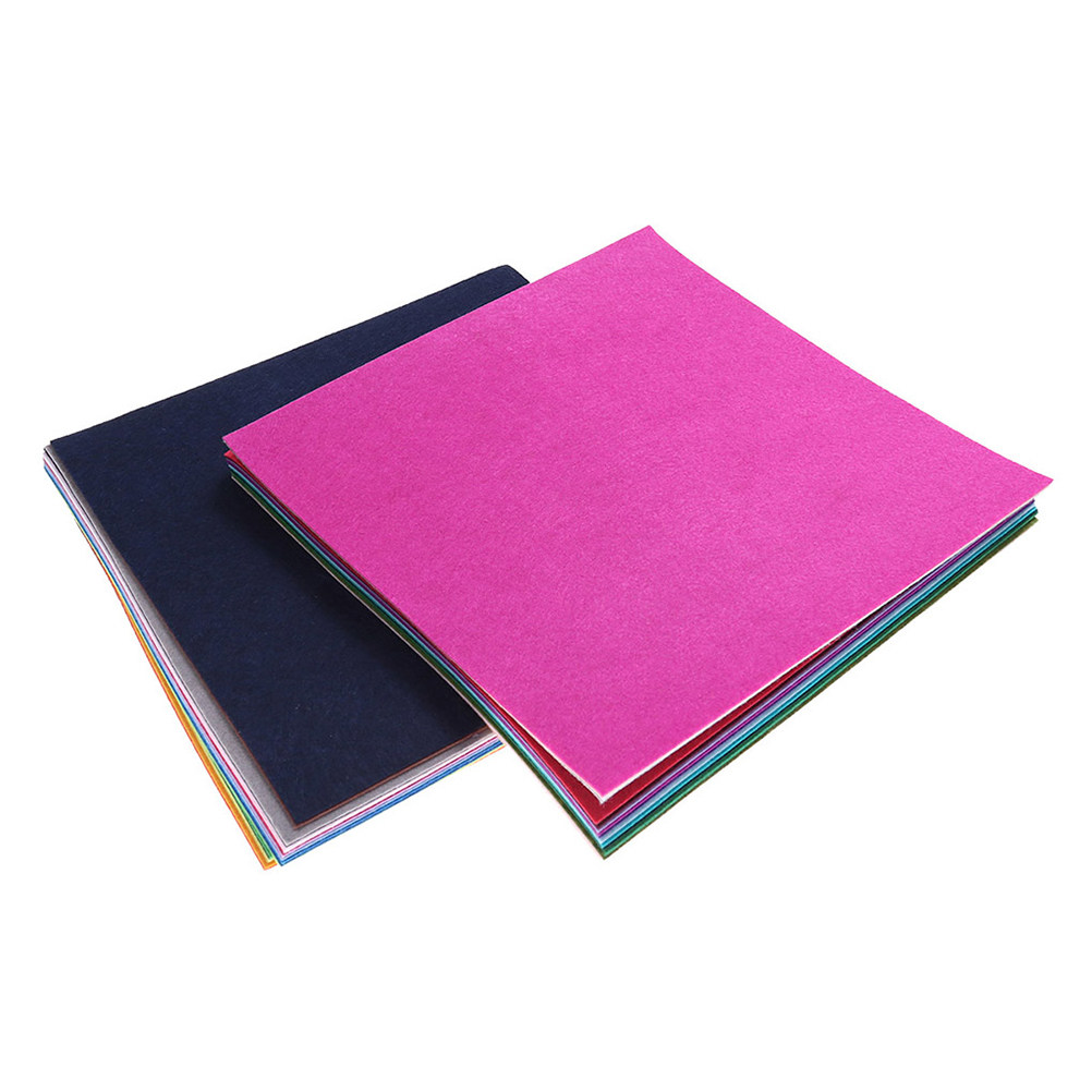 40Pcs Vibrant Nonwoven Fabric  - Is Sewing Textile Art ulasan dan harga