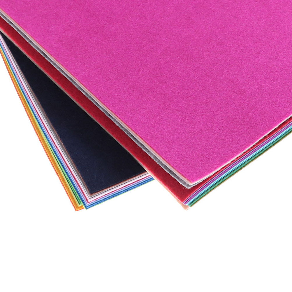 40Pcs Vibrant Nonwoven Fabric  - Is Sewing Textile Art ulasan dan harga